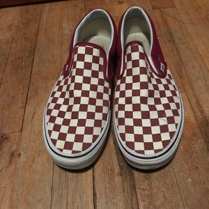 Vans Checkered Slip ons